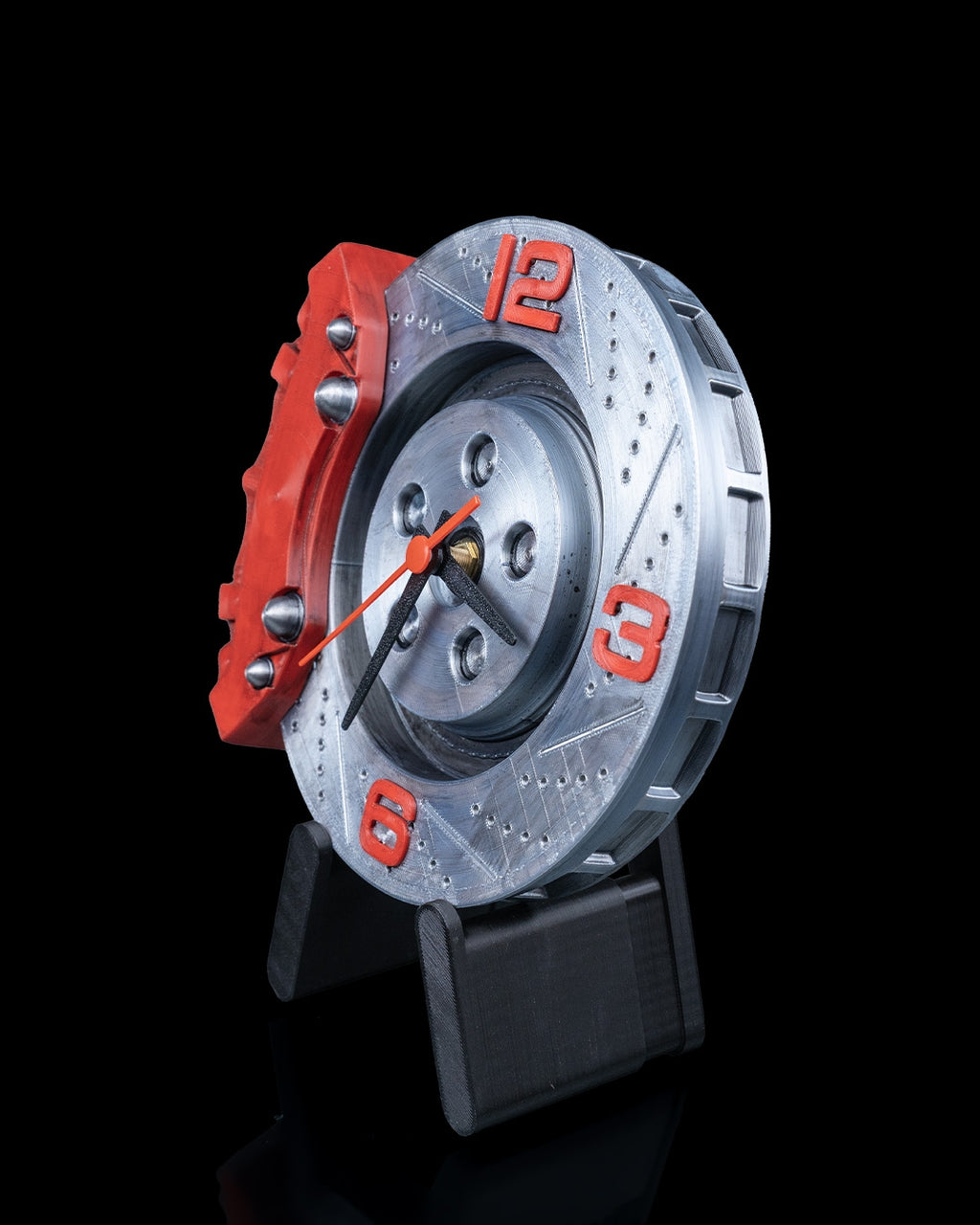 Brake Time Clock – 3D Printed Brake Rotor & Caliper Desk Clock