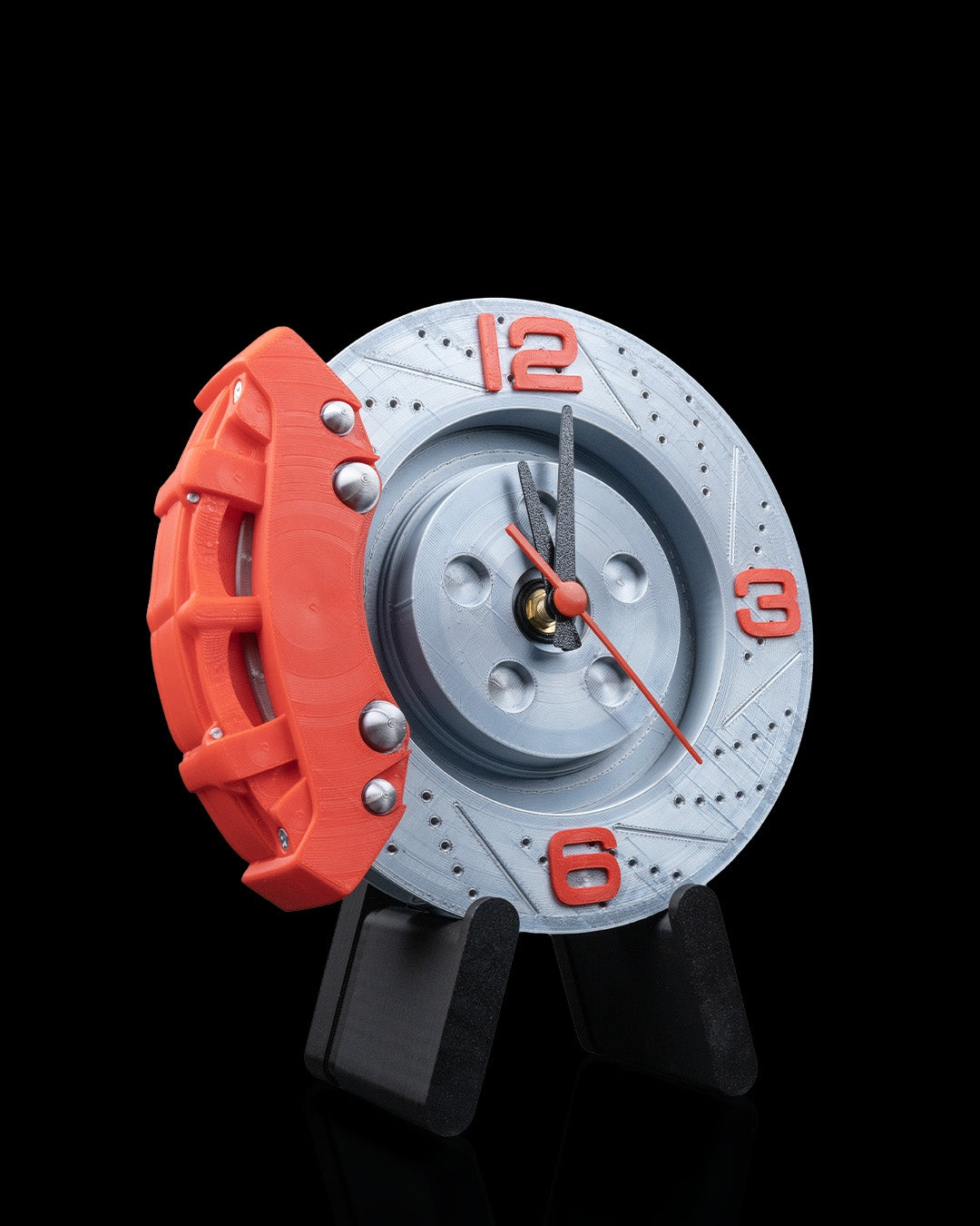 Brake Time Clock – 3D Printed Brake Rotor & Caliper Desk Clock