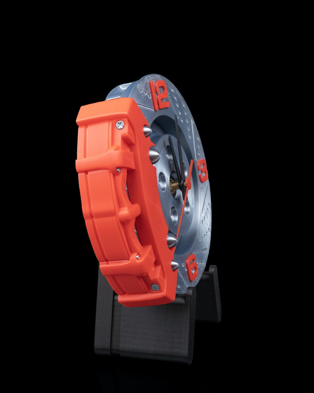 Brake Time Clock – 3D Printed Brake Rotor & Caliper Desk Clock