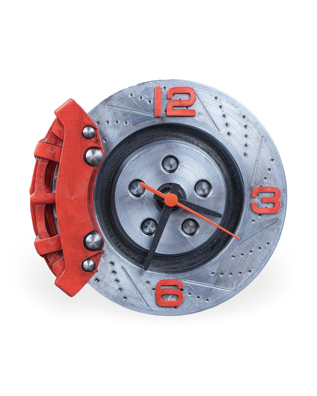 Brake Time Clock – 3D Printed Brake Rotor & Caliper Desk Clock