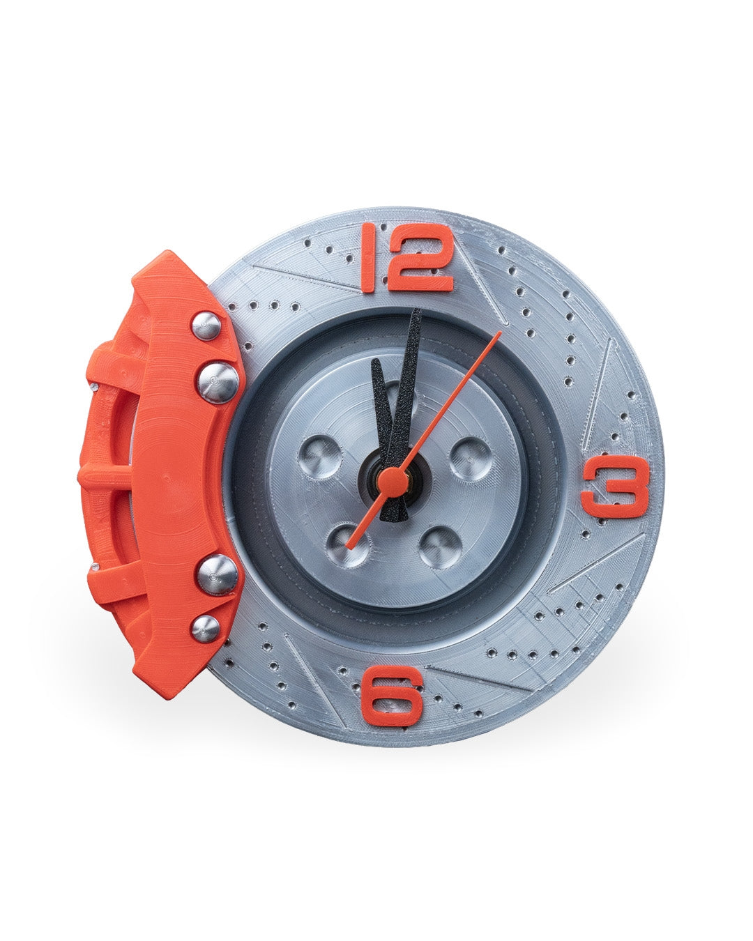 Brake Time Clock – 3D Printed Brake Rotor & Caliper Desk Clock