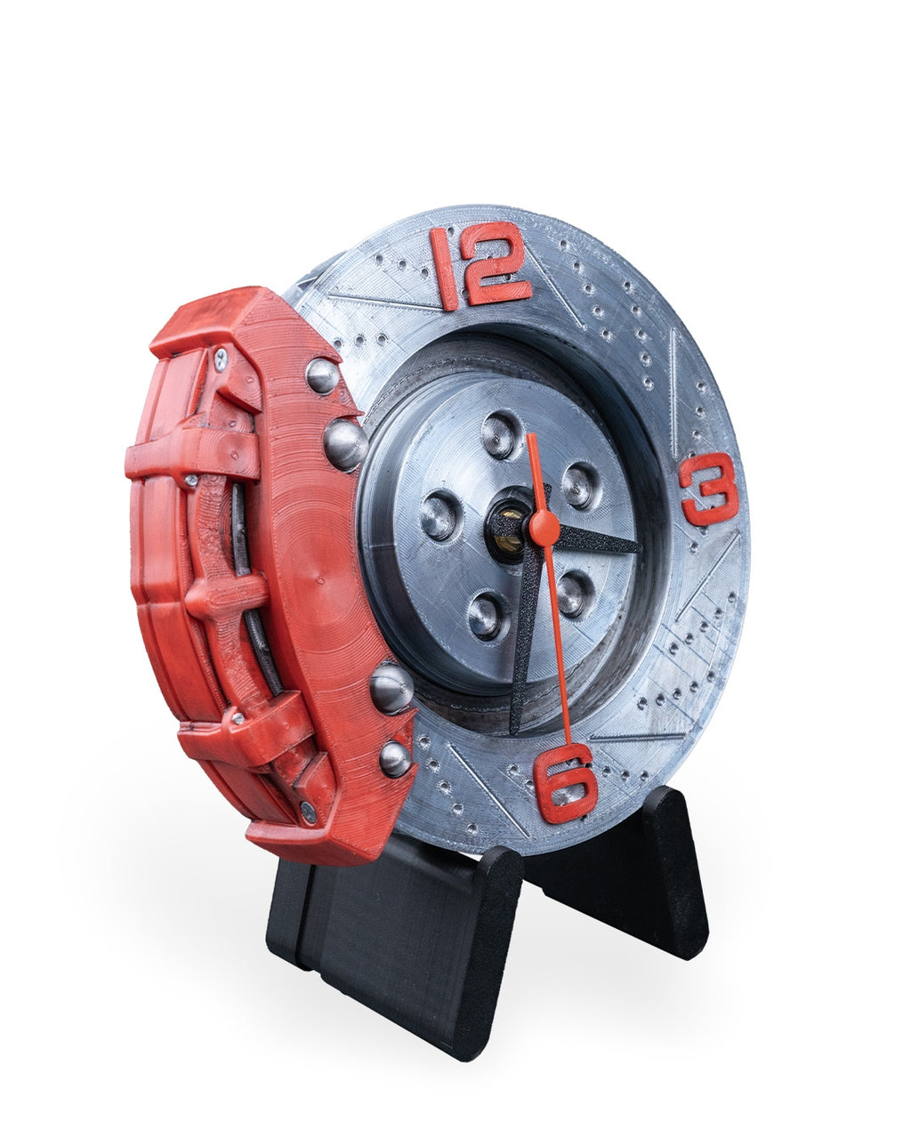 Brake Time Clock – 3D Printed Brake Rotor & Caliper Desk Clock