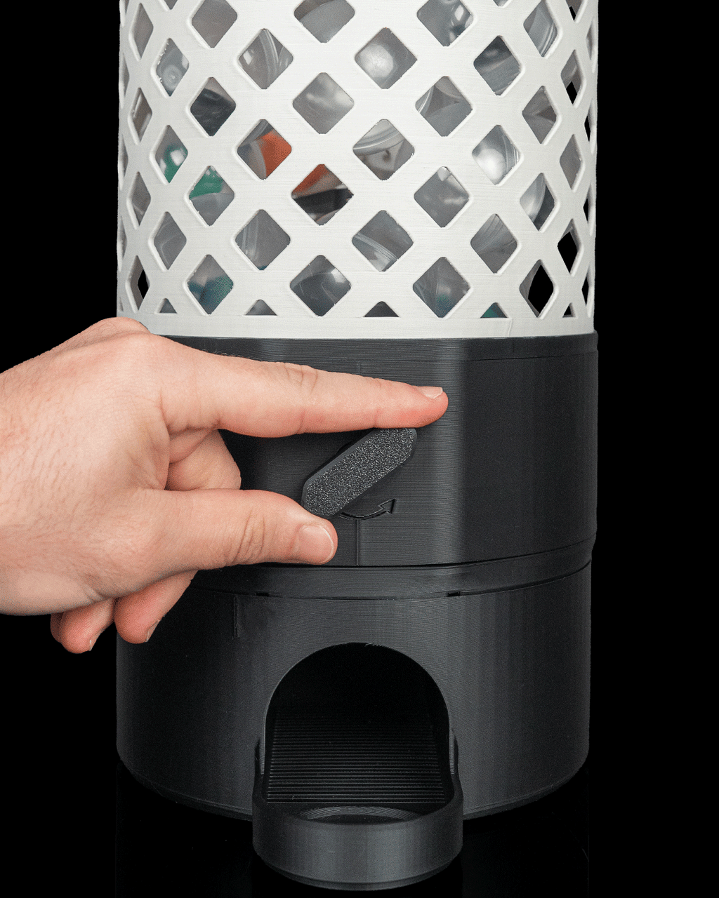 Coin-Free 2-Inch Capsule Vending Machine – Manual Prize & Toy Dispenser