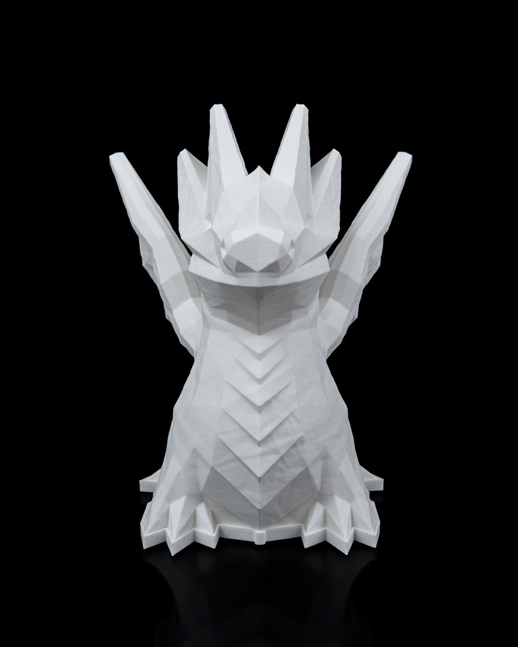 Low Poly Dragon LED Lamp – 3D Printed Ambient Light