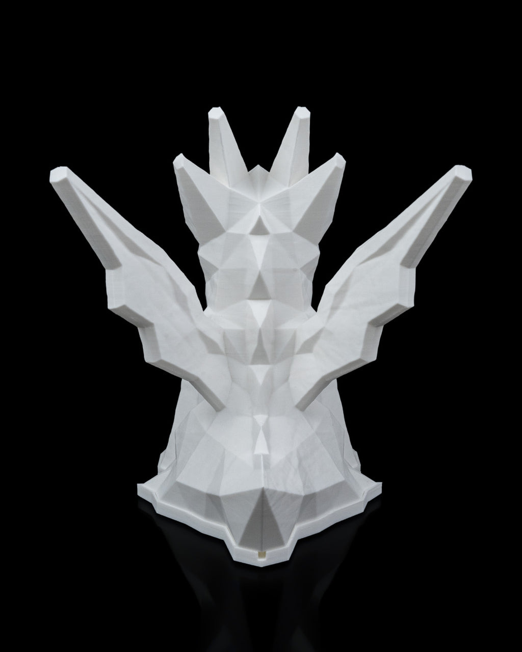 Low Poly Dragon LED Lamp – 3D Printed Ambient Light