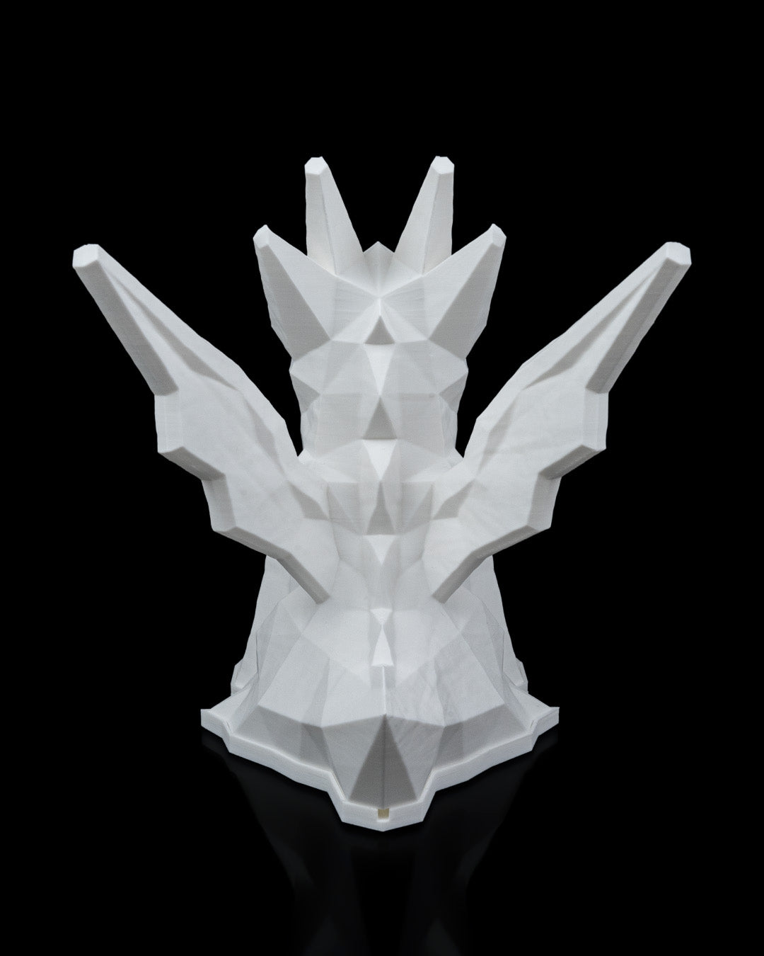 Low Poly Dragon LED Lamp – 3D Printed Ambient Light