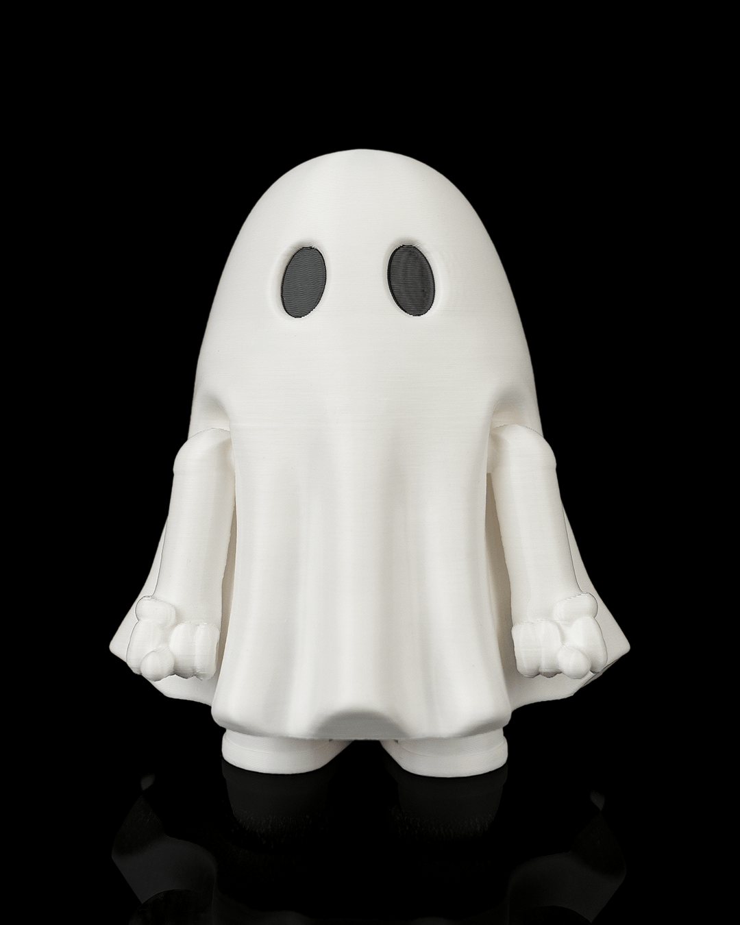 Mood Ghost – Posable 3D Printed Ghost Figurine with Attitude