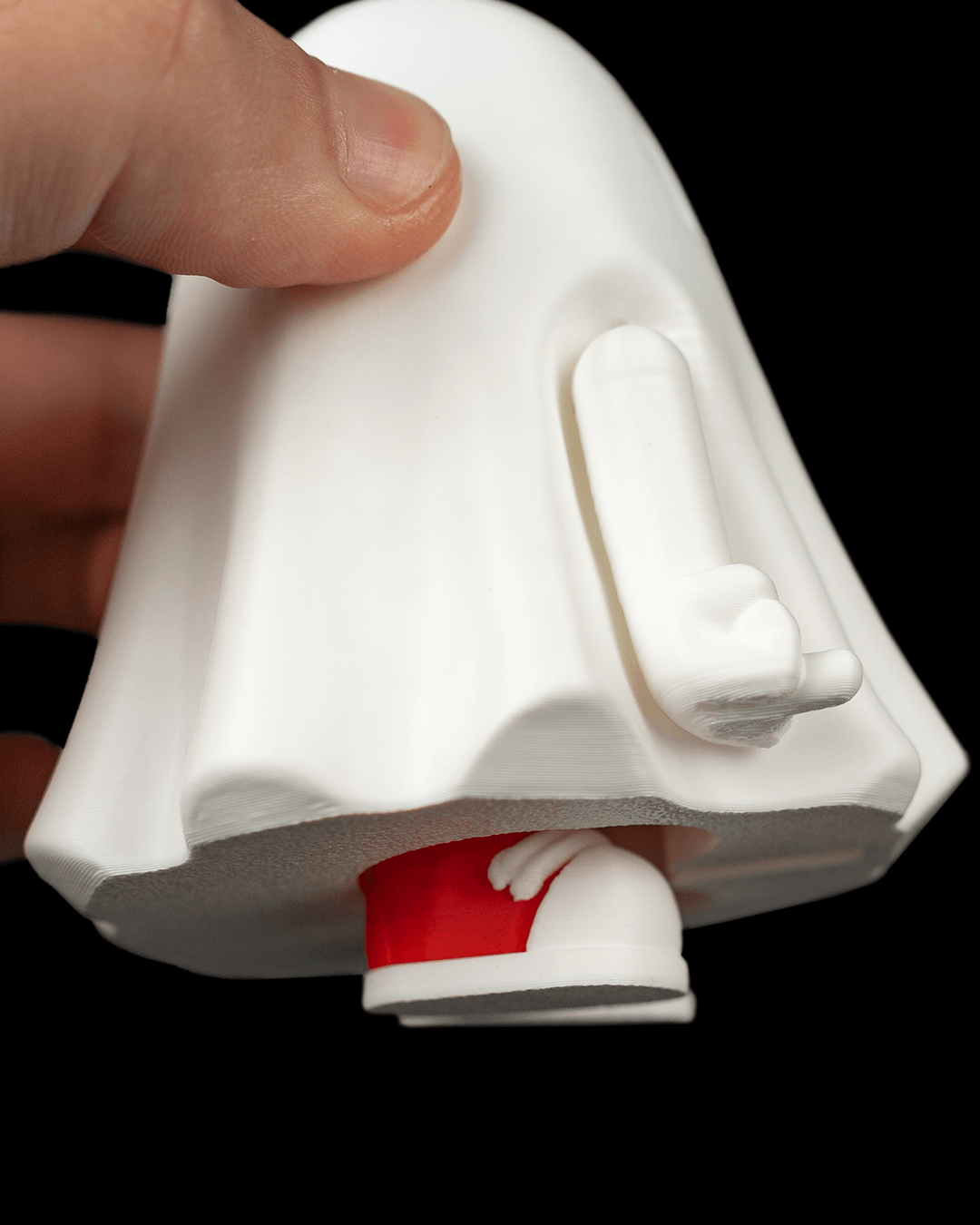 Mood Ghost – Posable 3D Printed Ghost Figurine with Attitude