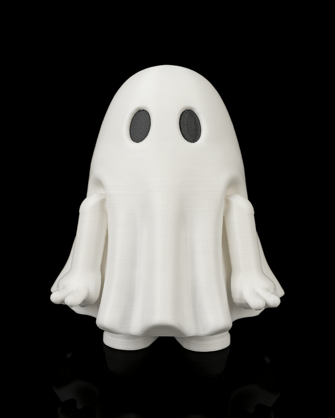 Mood Ghost – Posable 3D Printed Ghost Figurine with Attitude
