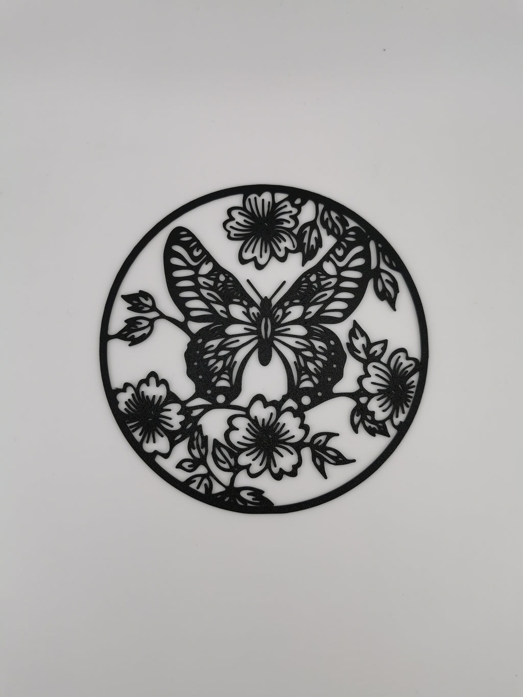 Floral Butterfly Wall Art