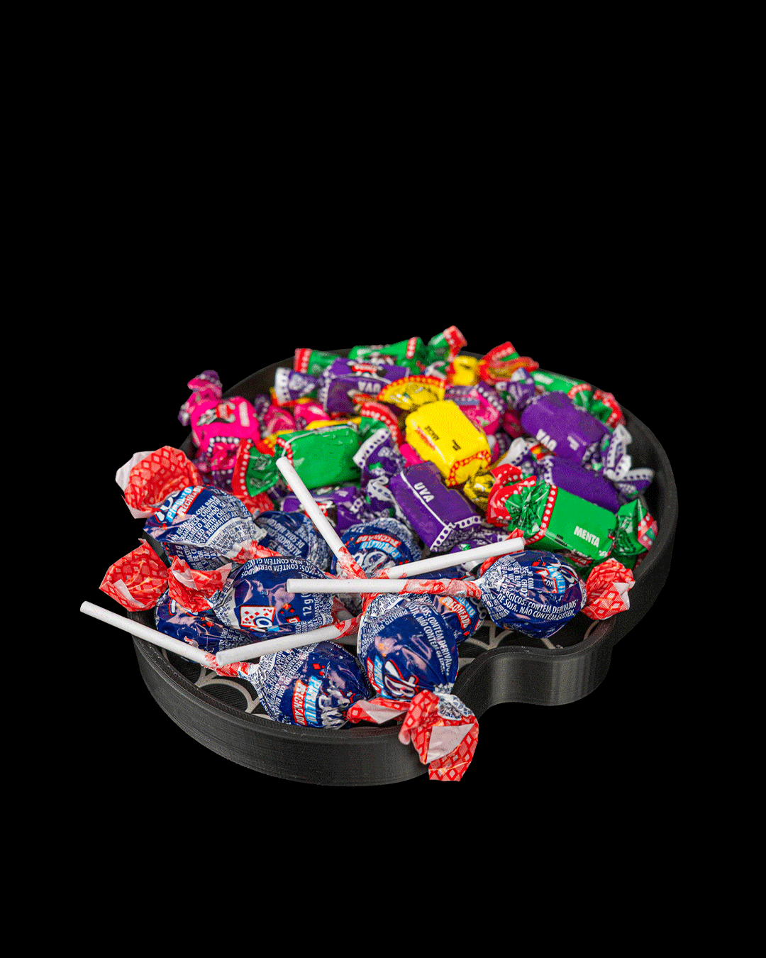 Skull Spiderweb Candy Dish