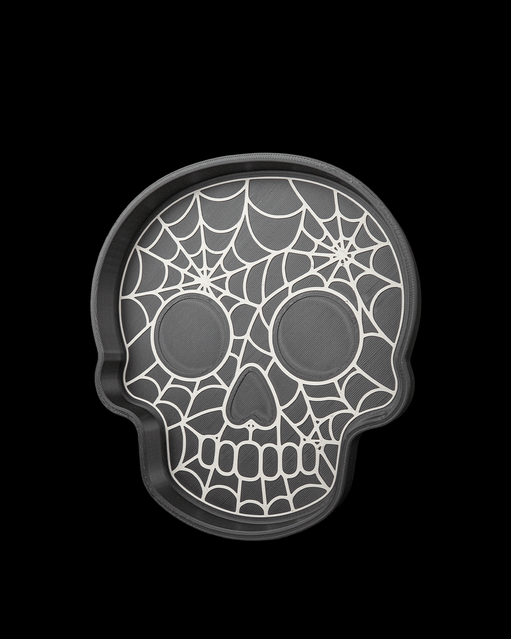 Skull Spiderweb Candy Dish