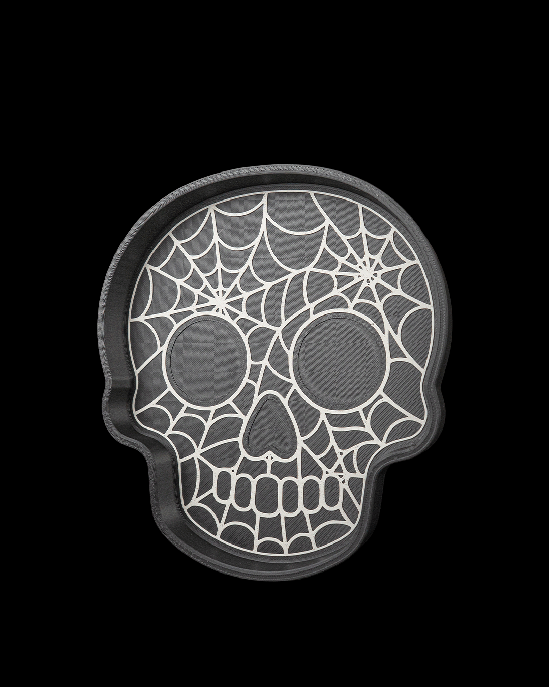 Skull Spiderweb Candy Dish