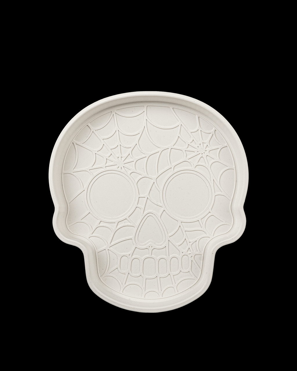 Skull Spiderweb Candy Dish