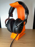 Modern 3D Printed Headset Stand – Minimalist Gaming Headphone Holder for Desk Organization (NEW VERSION)